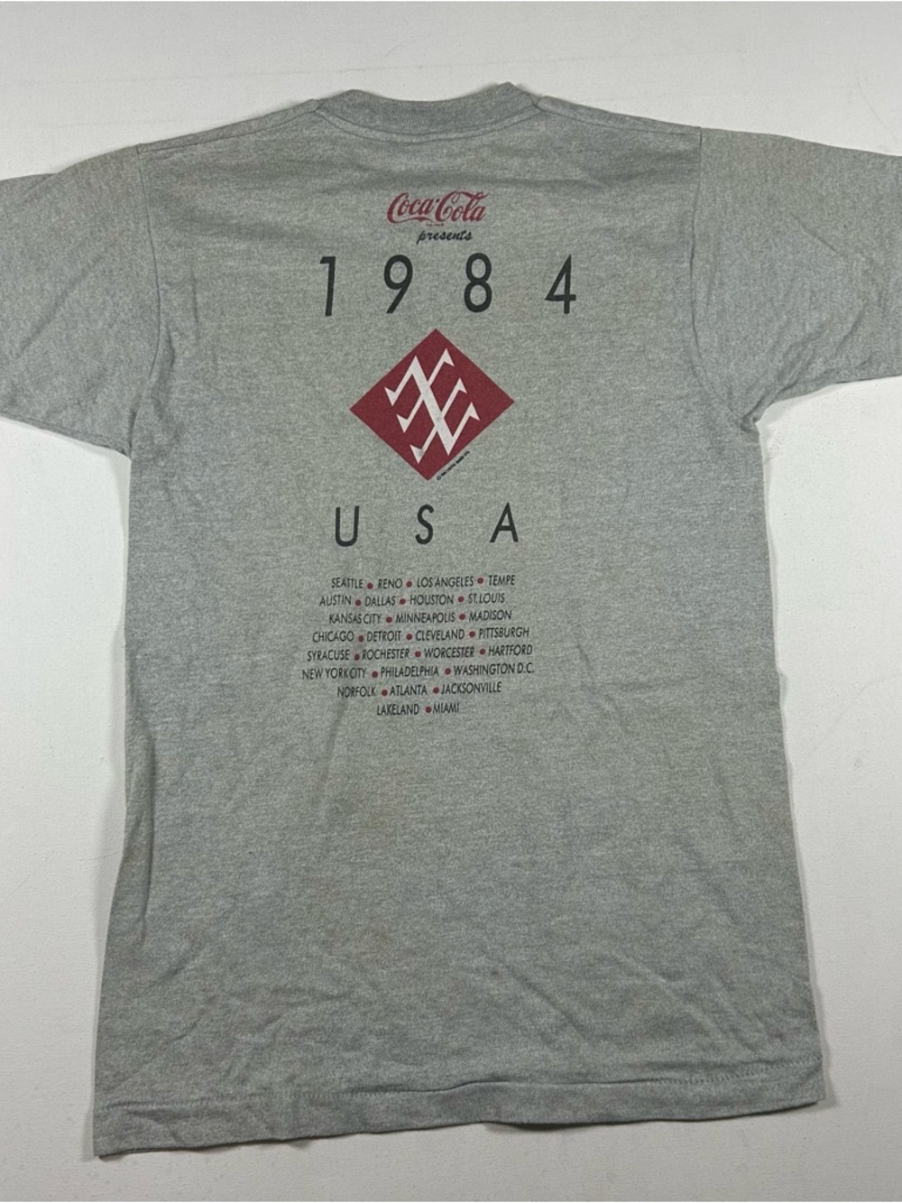 Vintage 1984 Duran Duran Seven and the Raged Tiger tour shirt med Single Stitch - Picture 7 of 8